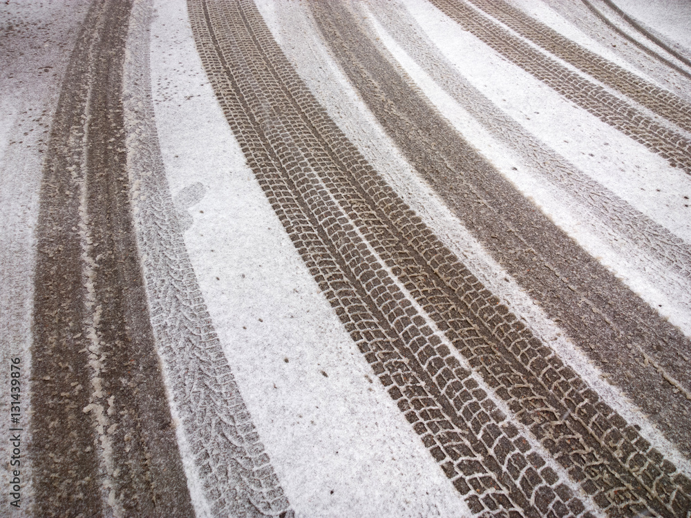 Obraz premium Trace wheel.