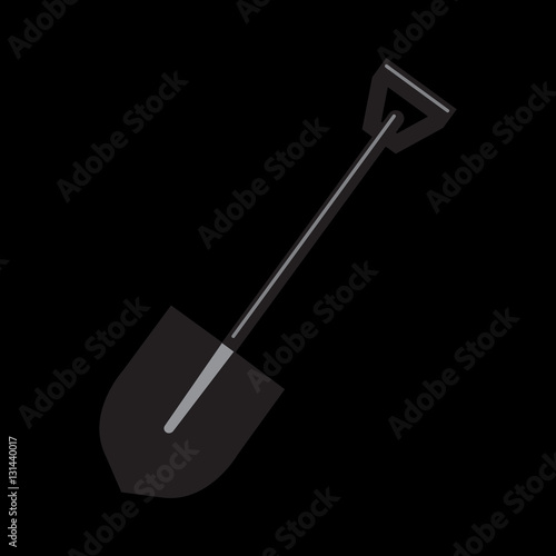 shovel flat icon