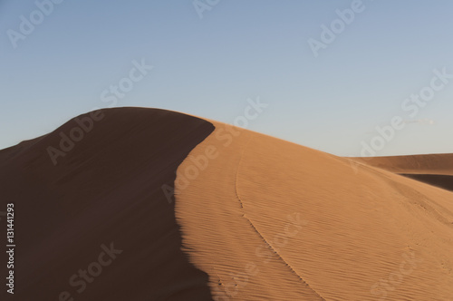 Desierto de arena de Merzouga  Marruecos 