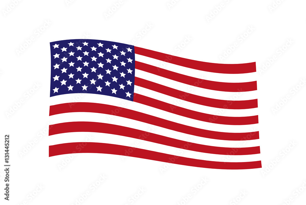 National flag America. National flag America.