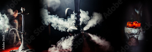 Smoking Hookah photo