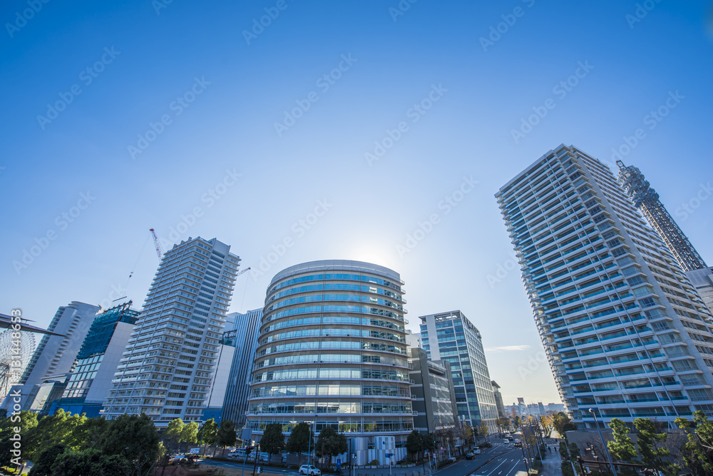 横浜の高層マンション