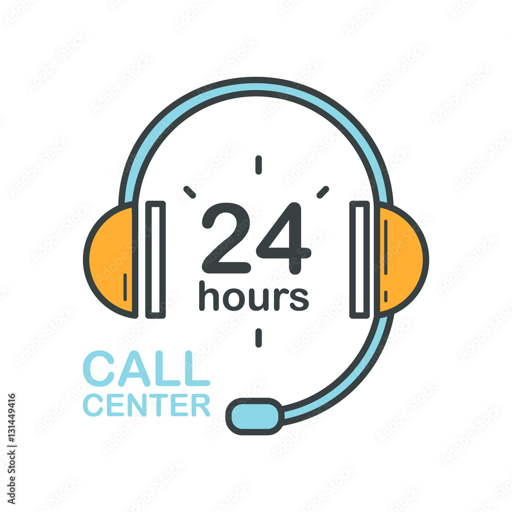 Call Center Headset Icon