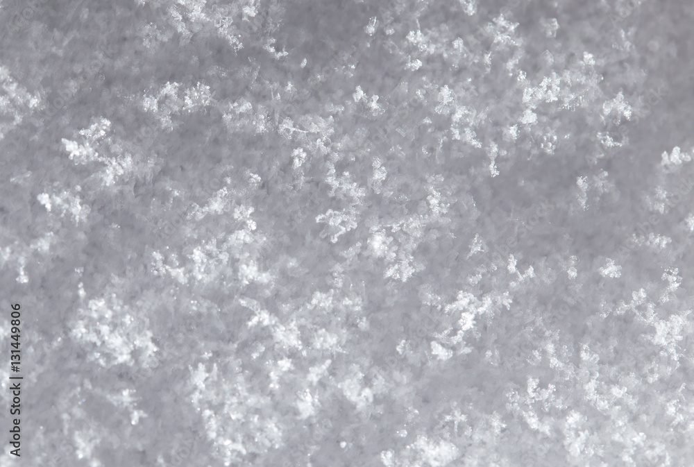 snow as a backdrop. macro snow as a backdrop. macro