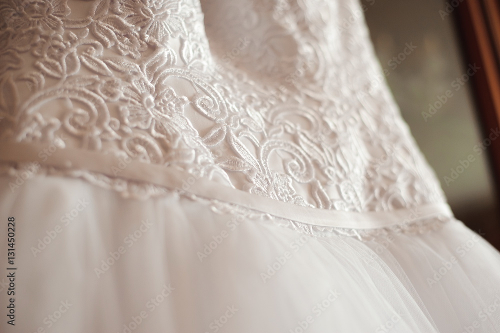 Bride wedding details - wedding dress Bride wedding details - wedding dress