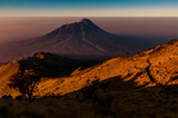 Mount Merbabu in darkness