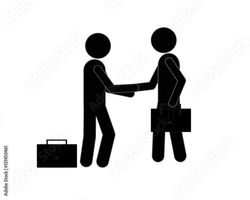 Friendly handshake. Welcome. Background for business and finance.Vector.