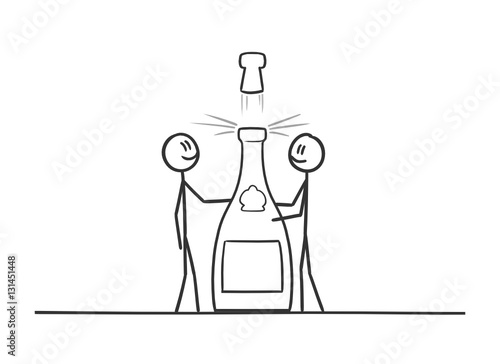 sm champagner aufmachen I