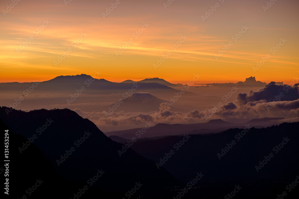 Mount Penanjakan View at Dawn 2