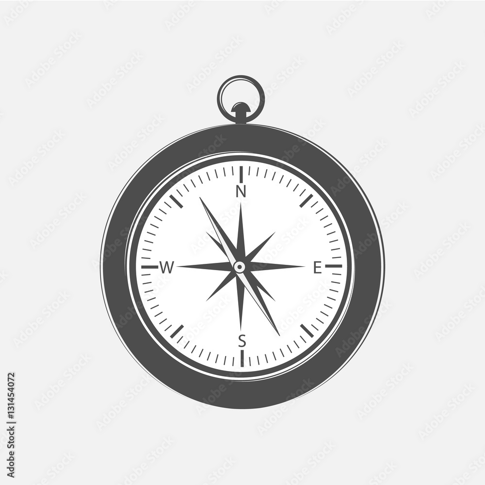 Compass vector design element Compass vector design element