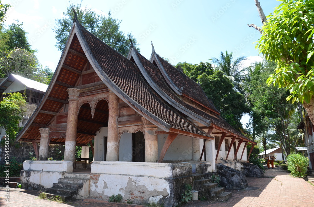 temple Wat Siphoutthabath à Luang Prabang - Laos