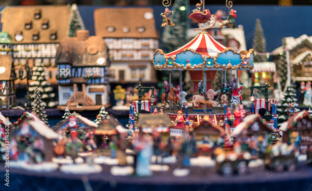 Handcrafted childrens toys and figurines on display at Gendarmenmarkt, Berlin, Germany Handcrafted childrens toys and figurines on display at Gendarmenmarkt, Berlin, Germany