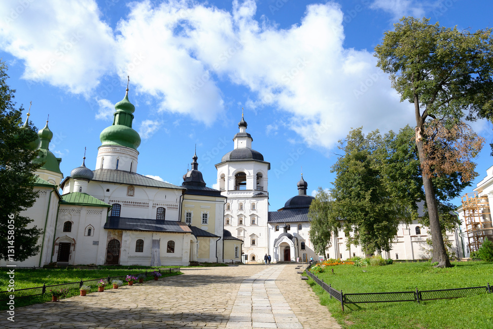 Kirillo-Belozersky monastery at summer.