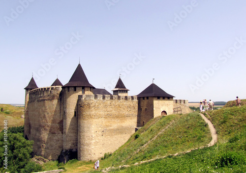 Medieval fortress in Khotyn