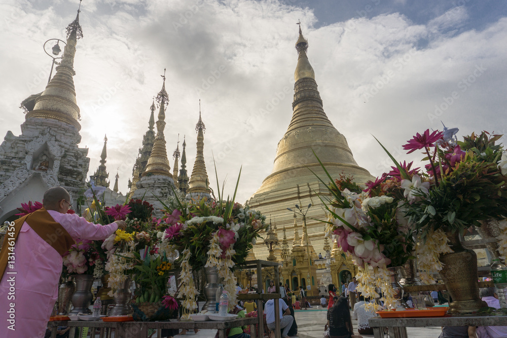 Fototapeta premium Yangon, Myanmar