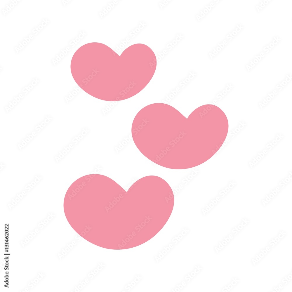 love icon logo. heart logo vector. cute heart. Stock Vector ...