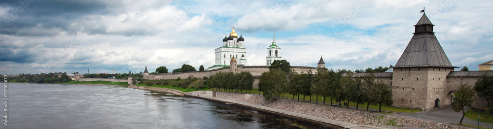 View of Kremlin of Pskov