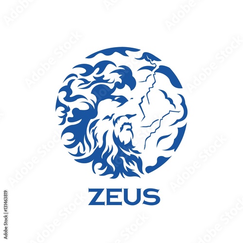 greek god zeus illustration