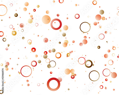 背景　リング　点々