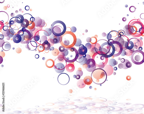 背景　リング　うねり