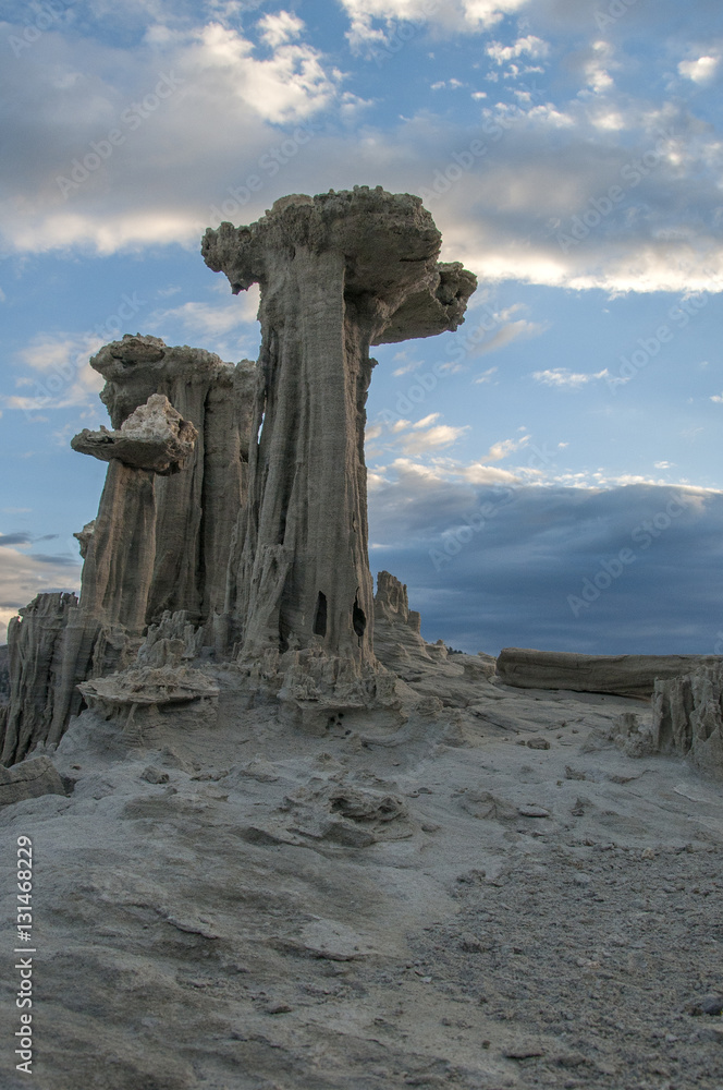 Sand Tufas near Mono Lake, California Sand Tufas near Mono Lake, California