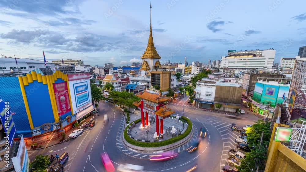 Bangkok, Thailand Chinatown at Yao