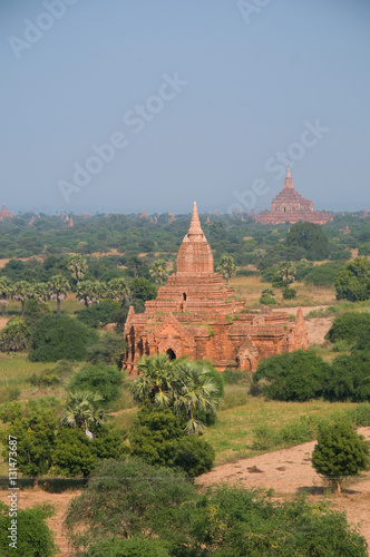 Ancient Temples in Bagan  Myanmar