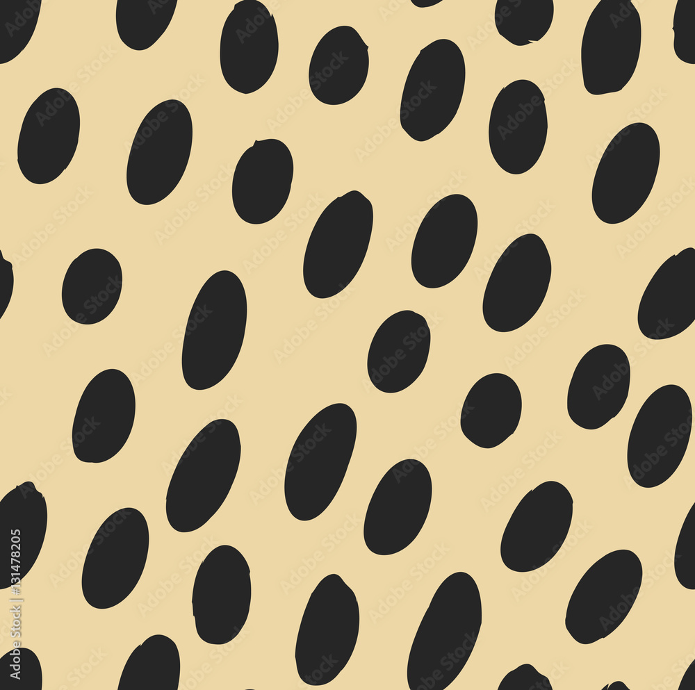 Abstract polka dot pattern