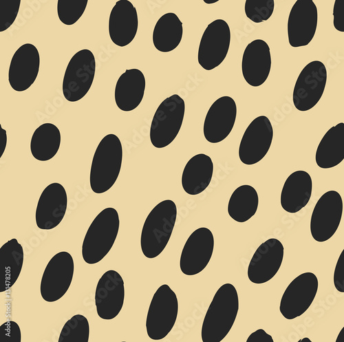Abstract polka dot pattern