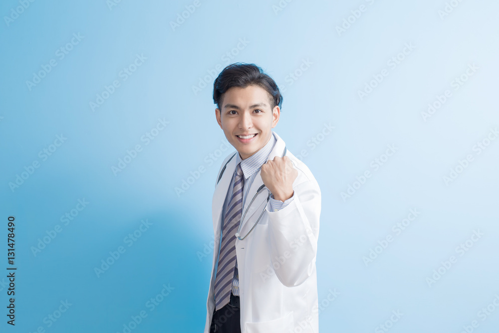doctor show fist to you