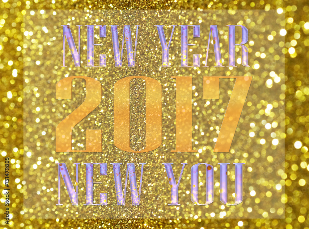 Happy New Year card, New Year new beginnings, Loading to new year on glitter bokeh background Happy New Year card, New Year new beginnings, Loading to new year on glitter bokeh background
