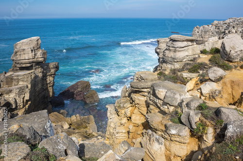 The coast of Atlantic ocean