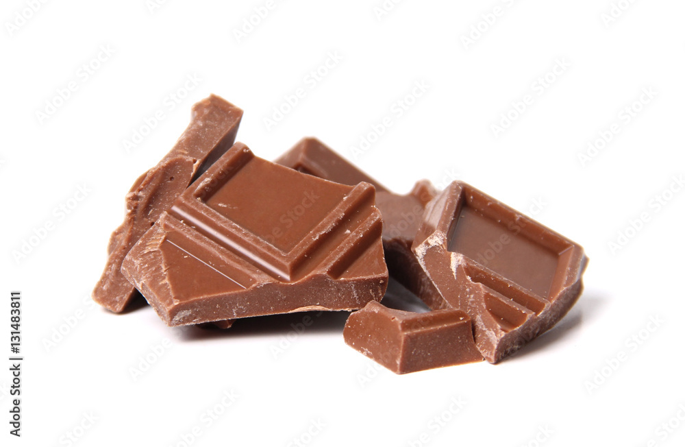 Pieces of chocolate Pieces of chocolate
