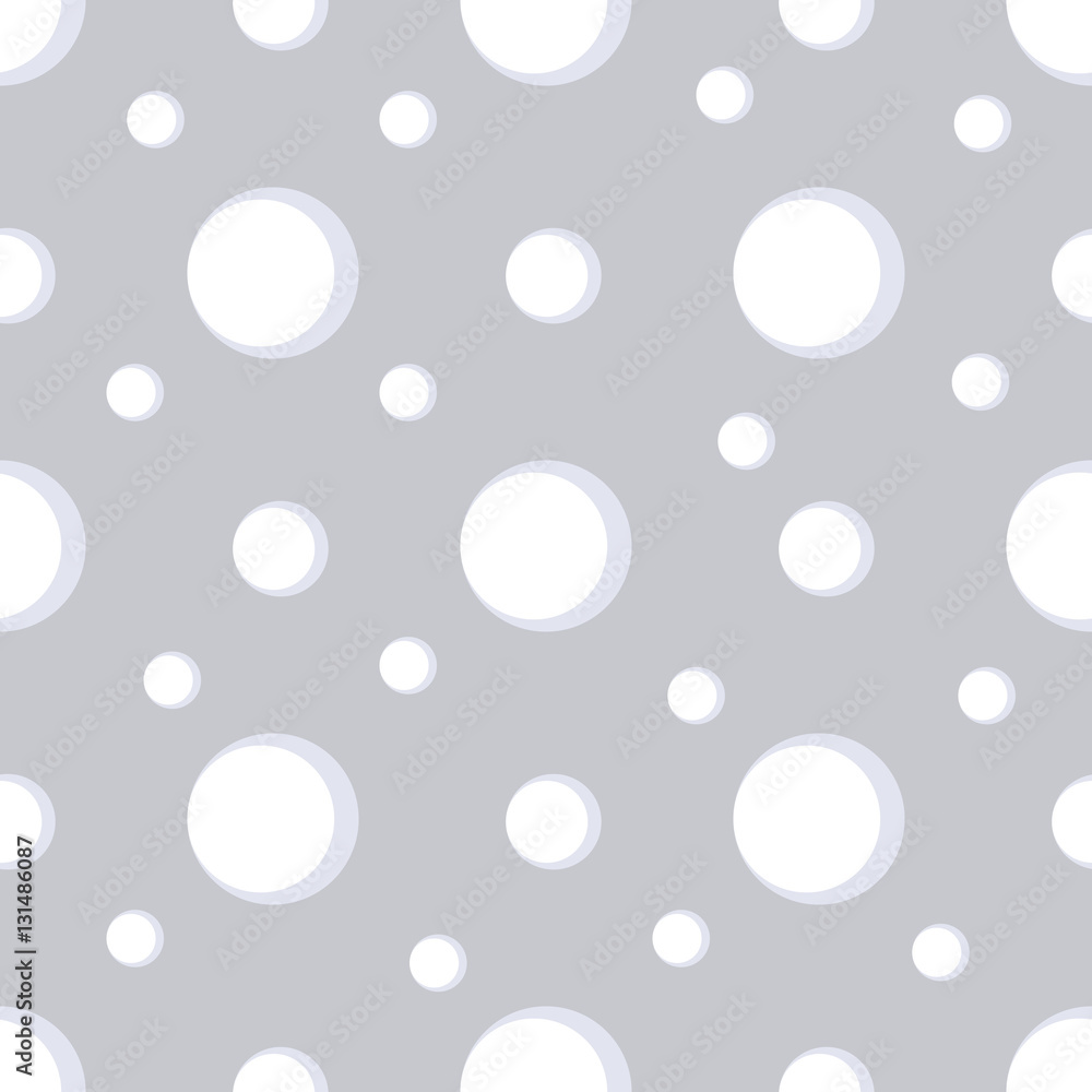 Simple seamless snow pattern with snowflakes Simple seamless snow pattern with snowflakes