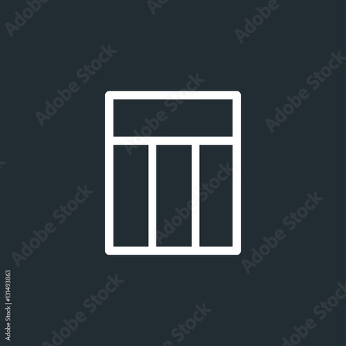 Windows icon illustration isolated vector sign symbol