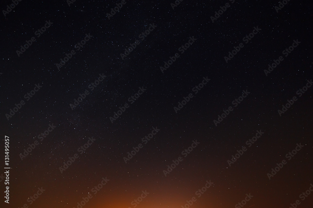 Night sky with the stars just before dawn. Night sky with the stars just before dawn.