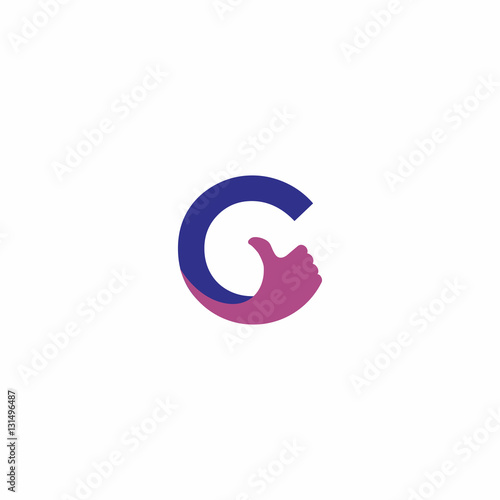 letter g thumb logo