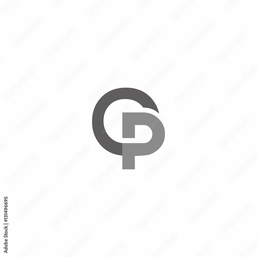 Letter OP Logo Letter OP Logo