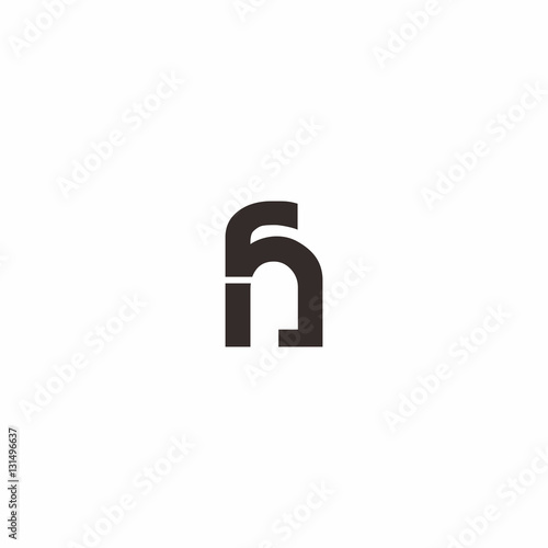 Letter H S Logo