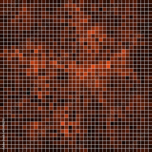 abstract vector square pixel mosaic background