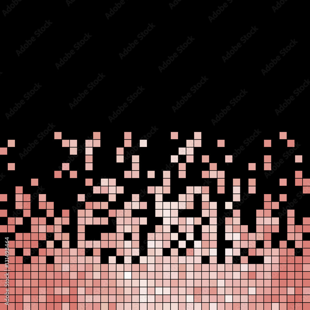 Fototapeta premium abstract vector square pixel mosaic background