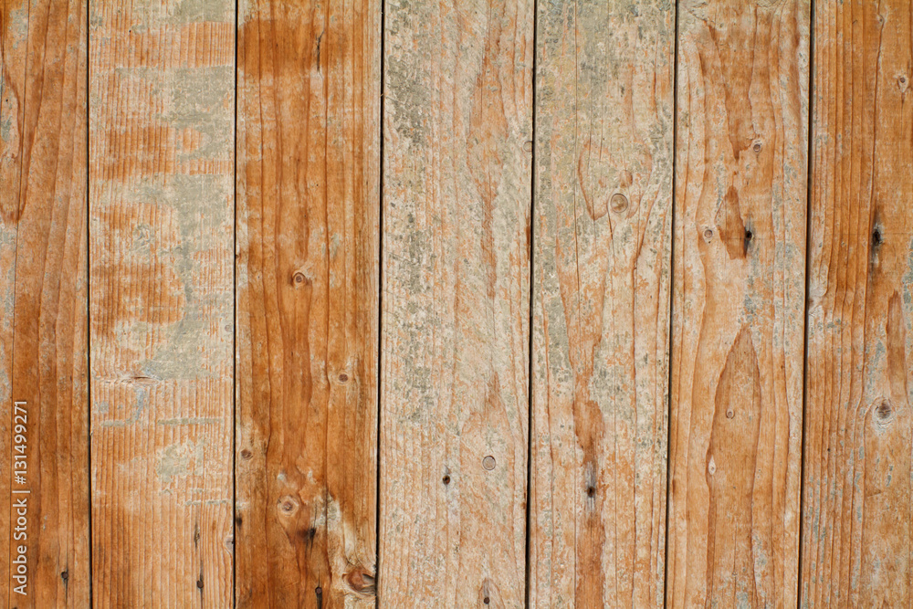 Brown wood plank wall texture background