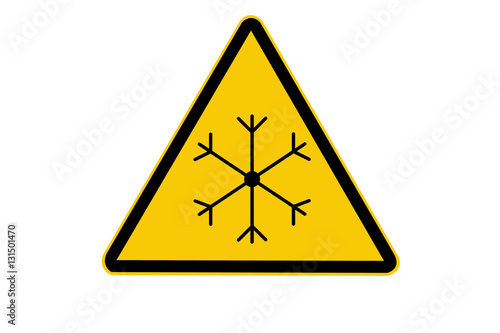 Panneau signalisation gel