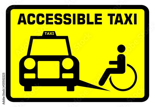 Accessible taxi