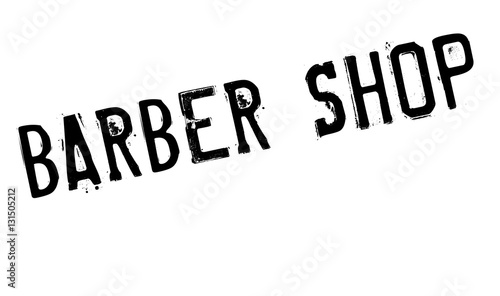 Barber shop stamp