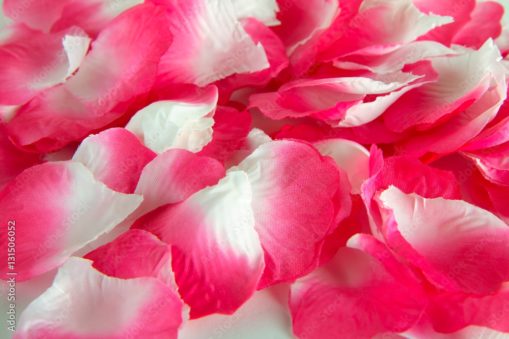 artificial pink petals background artificial pink petals background