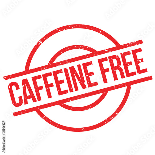 Caffeine free stamp