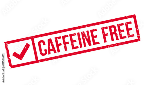 Caffeine free stamp