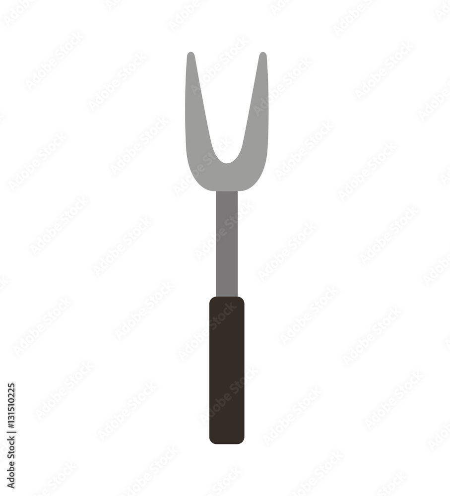 Roasting utensil cutlery icon vector illustration design Roasting utensil cutlery icon vector illustration design