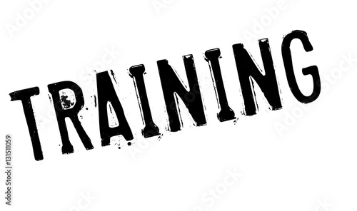 Training rubber stamp